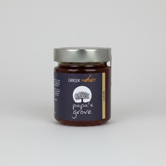 Carob Raw Honey Papa's Grove