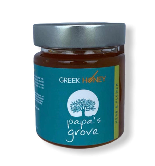 Herb & Flower Raw Honey Papa's Grove
