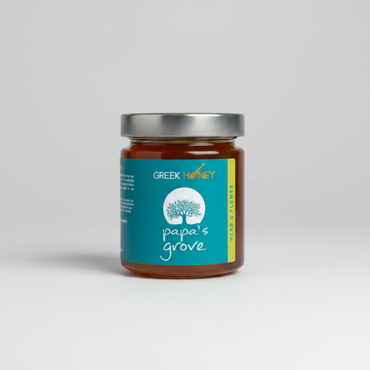 Herb & Flower Raw Honey Papa's Grove