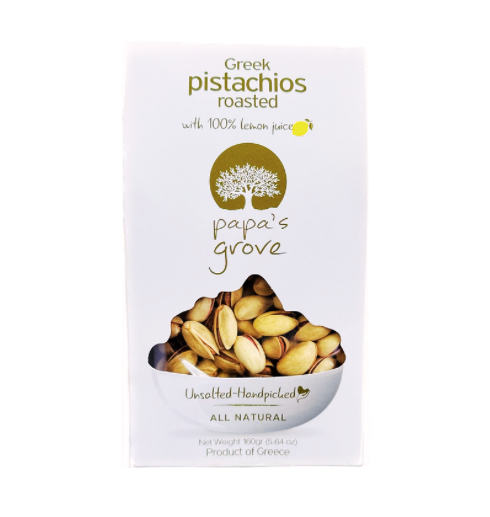 Pistachios Baked in 100% Lemon Juice! Unsalted