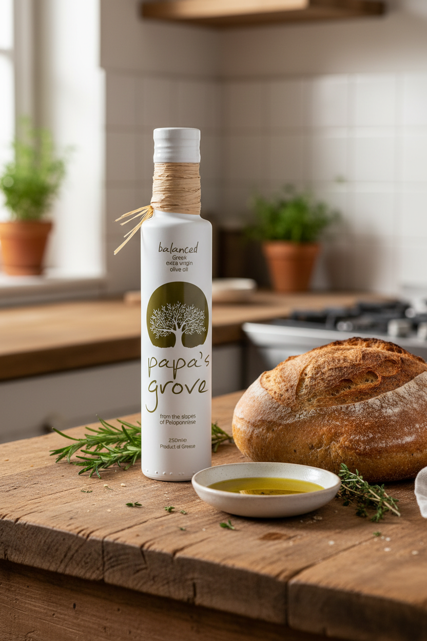 "Balanced" Extra Virgin Olive Oil