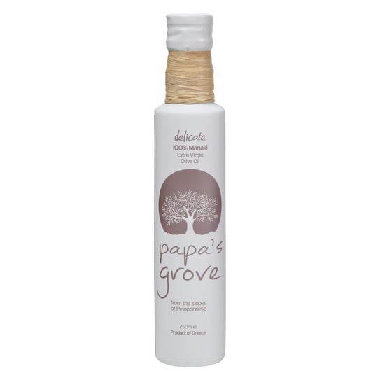 "Delicate" Extra Virgin Olive Oil - 100% Manaki